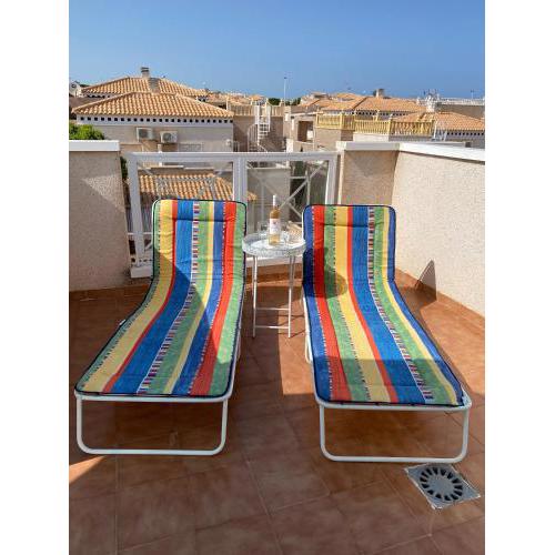 Townhouse with 2 bedrooms, swimming pool &solarium