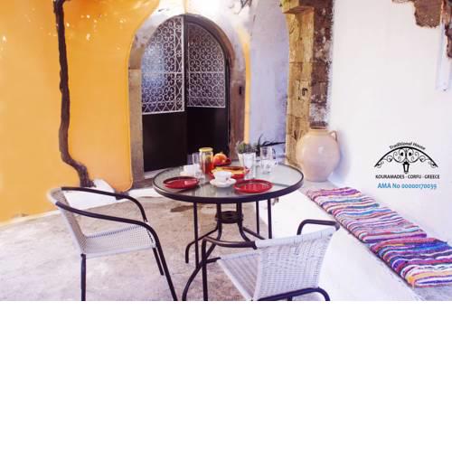 Traditional house at Kouramades, Corfu