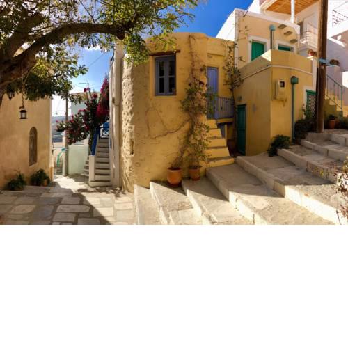 Traditional Medieval Stone house in "Ano Syros"