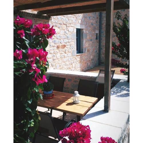 Traditional stone house in Areopolis