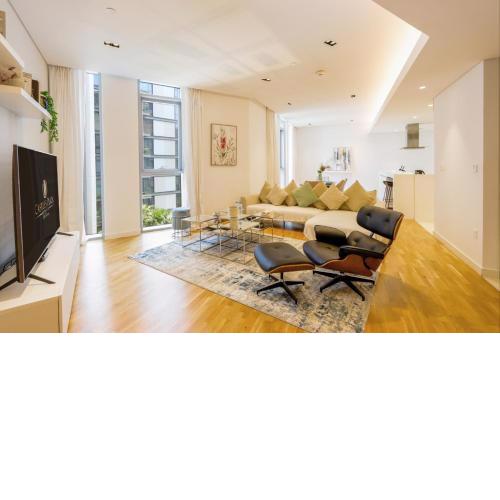 Tranquil 2 BR Suite in Bluewaters by Livbnb