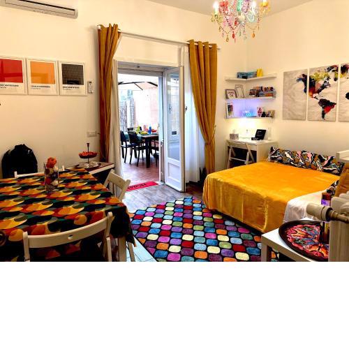 Trastevere Gianicolense casa con giardino