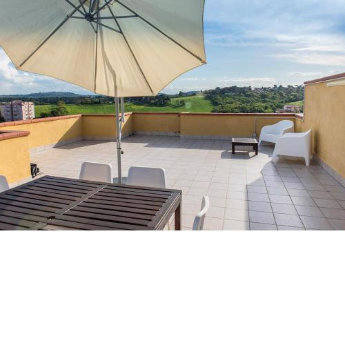 Trilo a Marcelli con terrazza panoramica