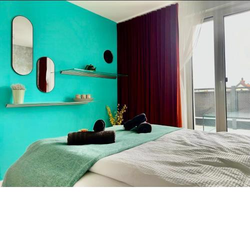 Turquoise Suite - Terrace - free parking - WiFi