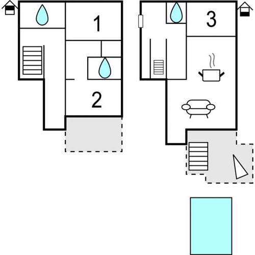Two-Bedroom Apartment in Kozino