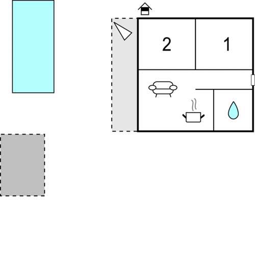 Two-Bedroom Apartment in Ulcini