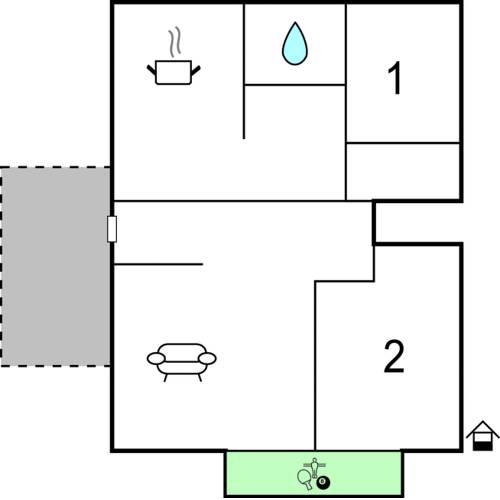 Two-Bedroom Apartment in Umag