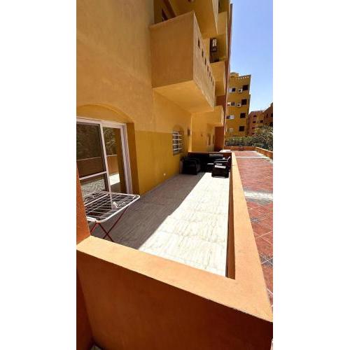 Two bedroom apartment with pool view in Al Dora Residence, Hurghada