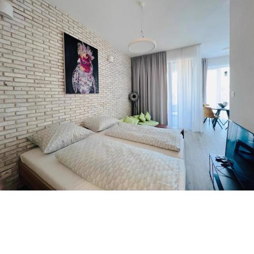 TwoParrots app. with garage, balkony, citycenter