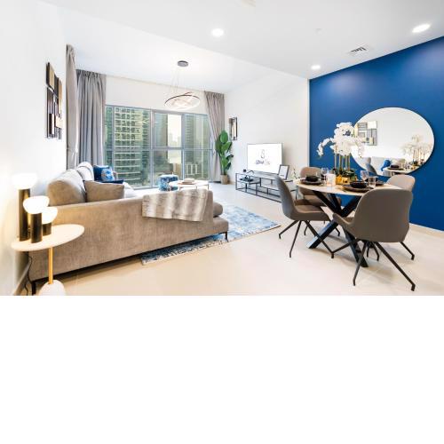 Ultimate Stay / 2 Beds / Brand New / Business Bay / Fantastic Pool with Burj Khalifa View / 5 min from Dubai Mall