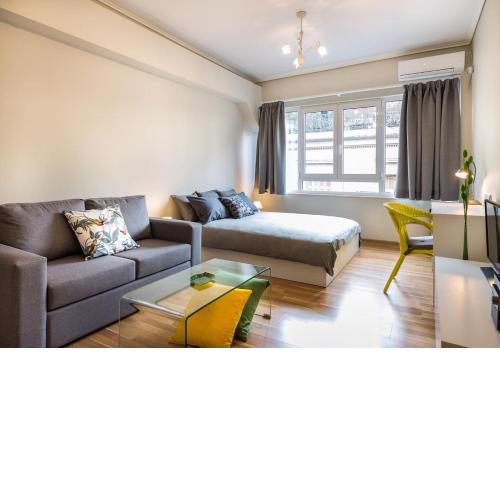 Unlock Athens from sunny studio near Acropolis