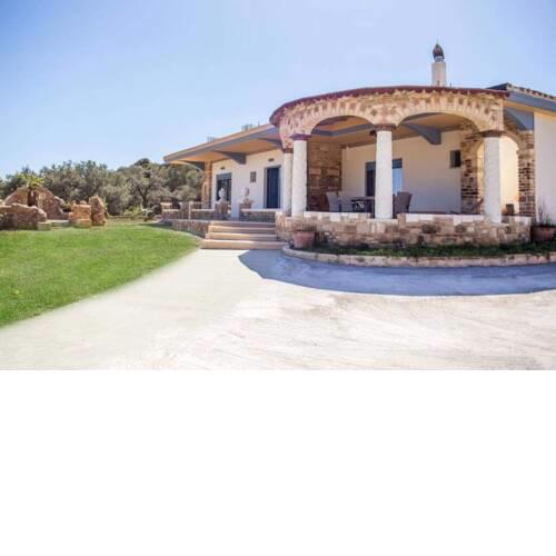 Vaios Stone Villa- Private Pool Oasis, Top Beaches