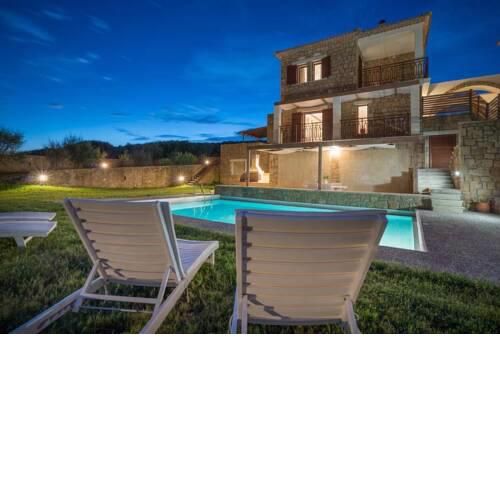 Vasilikos Villa Sleeps 6 with Pool Air Con and WiFi