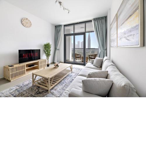 VayK - Classy Two Bedroom with Burj Khalifa View