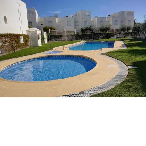 Vera Playa. Las buganvillas