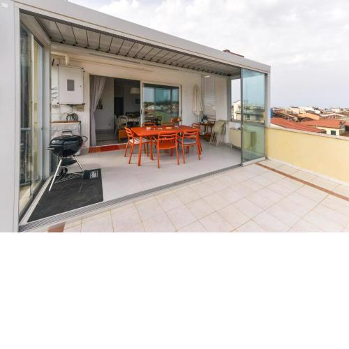 Viareggio Penthouse with Terraces & Lovely Veranda