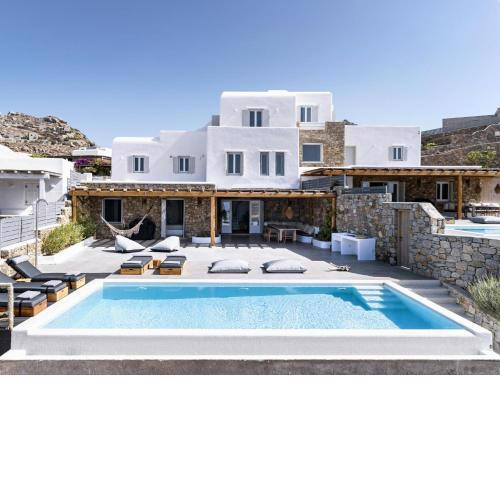 Villa Agapi with stunning view