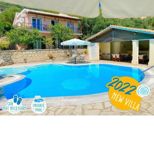 Villa Aliki Nissaki with private pool