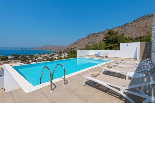 Villa Allegra with pool in Pefkos, Lindos area