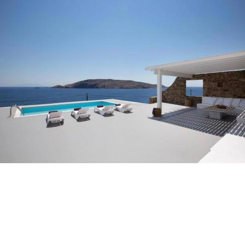 Villa Anemos Sea view of Mykonos