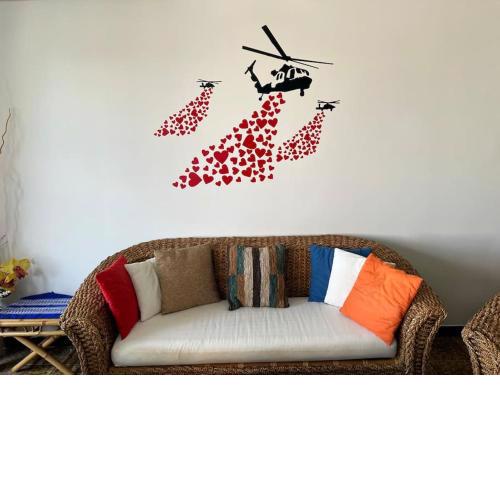 Villa Banksy Open to panorama