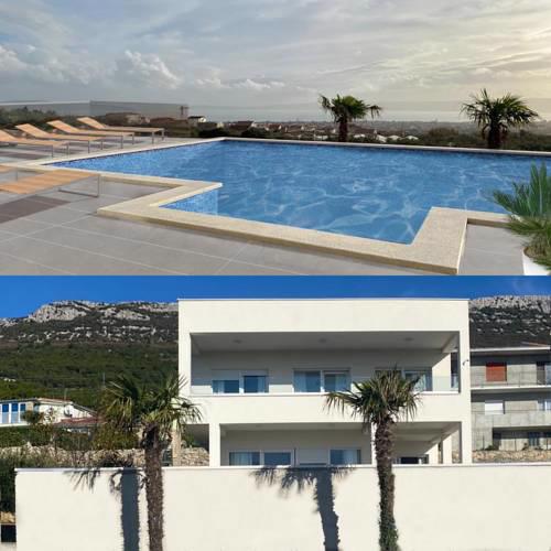 Villa Blue Wave, Amazing sea view and private heated swimming pool, 4 bedrooms with 4 bathrooms