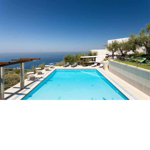 Villa con piscina privata sul mare giardini e terrazze
