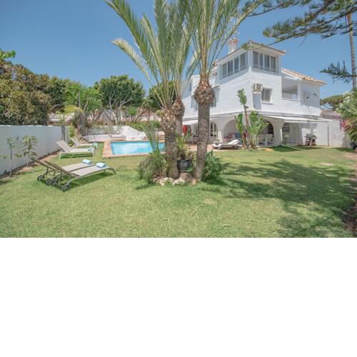 Villa Costabella Marbella at the beach