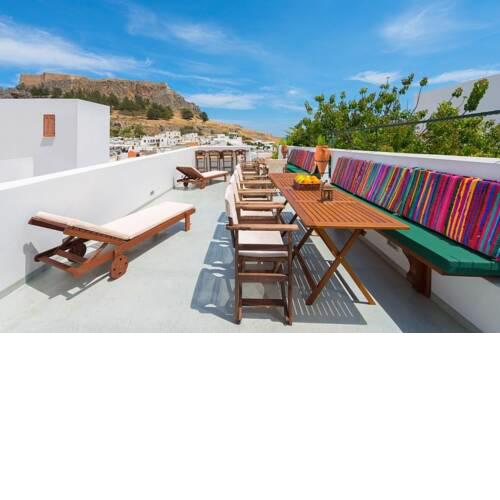 Villa Eftihia Private Jacuzzi 4 BDR Lindos