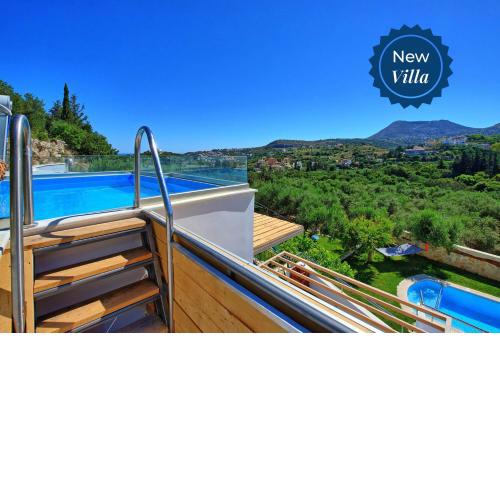 Villa Eftychia - villa with 2 private pools!!!