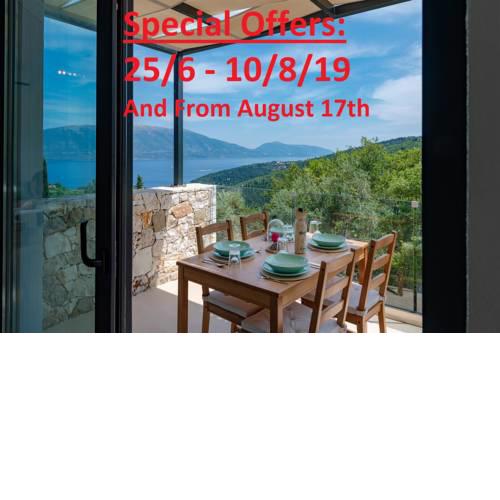 Villa Elisabeth Sea View Private Pool Fiskardo Kefalonia