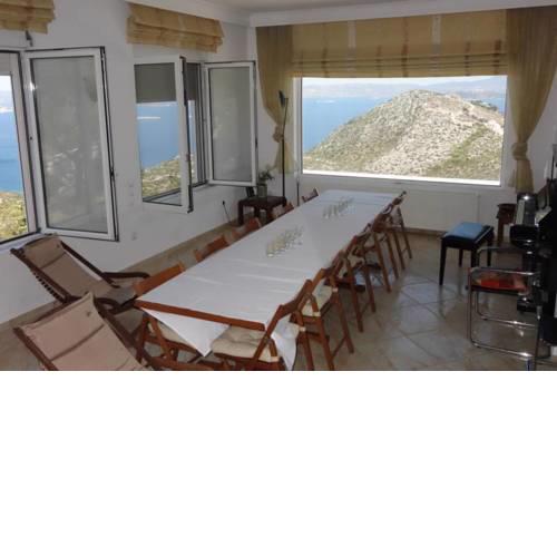 VILLA EVA-MAGNIFICENT SEA VIEW-50Km FROM ATHENS