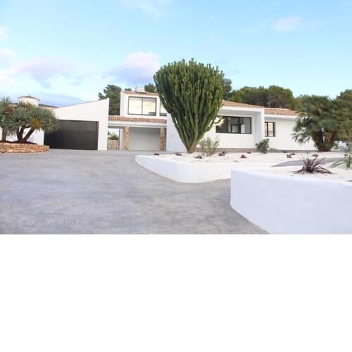 Villa Fustera with seaviews