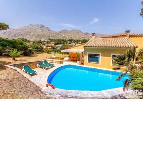 Villa in Cala San Vicente Sleeps 6 includes Swimming pool Air Con and WiFi 4