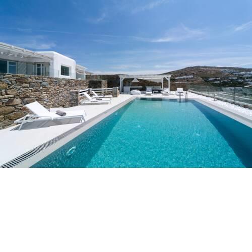Villa in Elia Sleeps 8 includes Swimming pool and Air Con