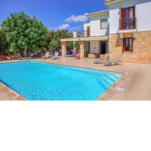 Villa in Kouklia Sleeps 6 includes Swimming pool Air Con and WiFi 0