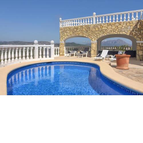 Villa in Rada de Moraira Sleeps 6 includes Swimming pool Air Con and WiFi