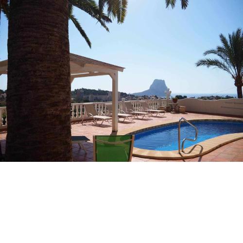 Villa independiente con piscina privada vistas al mar parking barbacoa