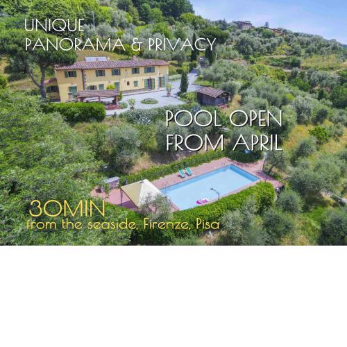 Villa Le Fonti con piscina