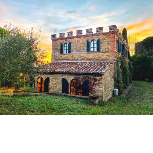 villa montalcino palazzina castelverdelli