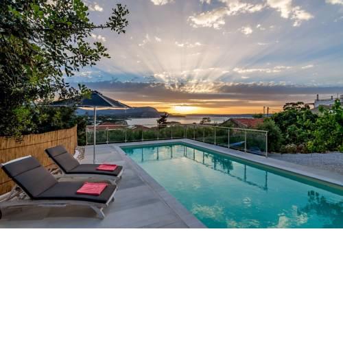 Villa Myrina with Sea View