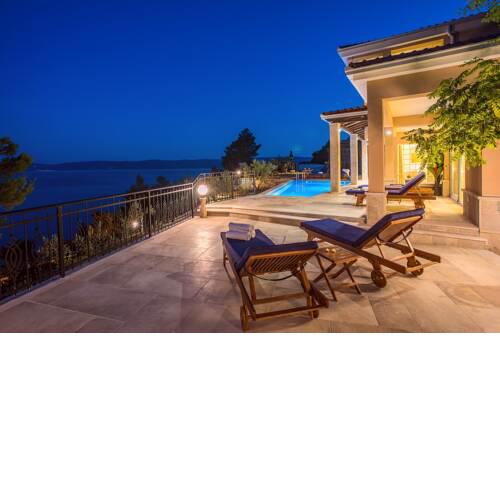 Villa Porto Mimice, 40sqm Heated Private Pool, 4 bedrooms, Sauna, Gym, Billiard