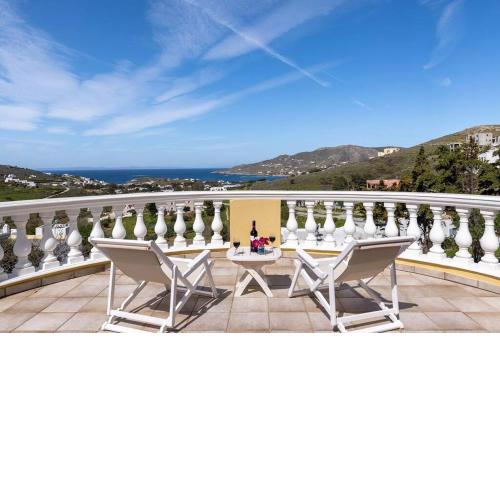 Villa Syros Gem, Luxury Mansion Sunset & Sea Views