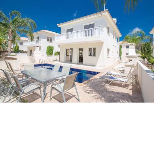 Villa Tefkrou Dyo - Modern 3 Bedroom Ayia Napa Villa with Pool Close to Nissi Beach