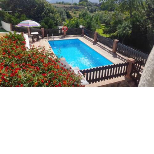 Villa with 2 bedrooms in Orgiva with wonderful mountain view private pool enclosed garden