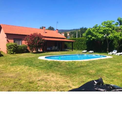 Villa with 2 bedrooms in Pontevedra with private pool enclosed garden and WiFi 8 km from the beach