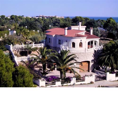 Villa with 3 bedrooms in Ampolla with wonderful sea view private pool furnished garden