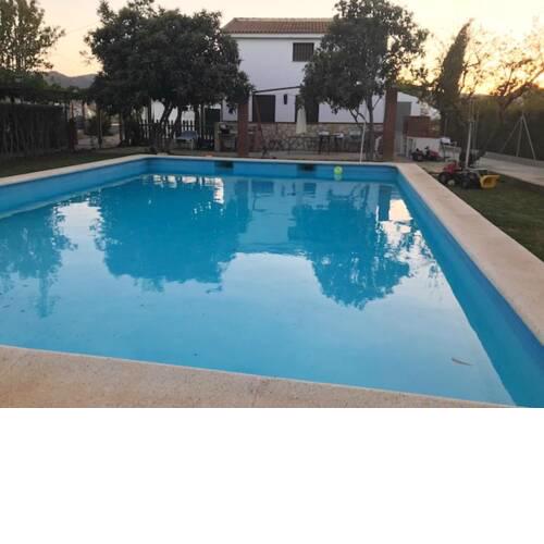 Villa with 3 bedrooms in Archidona with wonderful mountain view private pool and WiFi