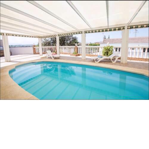 Villa with 3 bedrooms in Cartama with indoor pool and furnished terrace 20 km from the beach