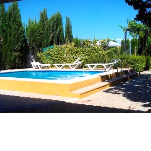 Villa with 3 bedrooms in Chimeneas with wonderful mountain view private pool enclosed garden 40 km from the beach